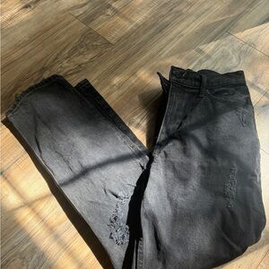 NWT Abercrombie & Fitch Black Ultra High Rise Jeans